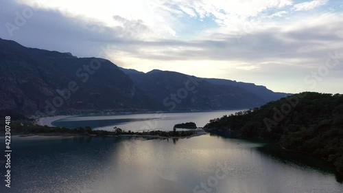 A fascinating view that has the unique nature of Oludeniz which is a county of Fethiye in Turkey. Because of its warm climate and fresh air, it has been an important destination to visit for tourists.