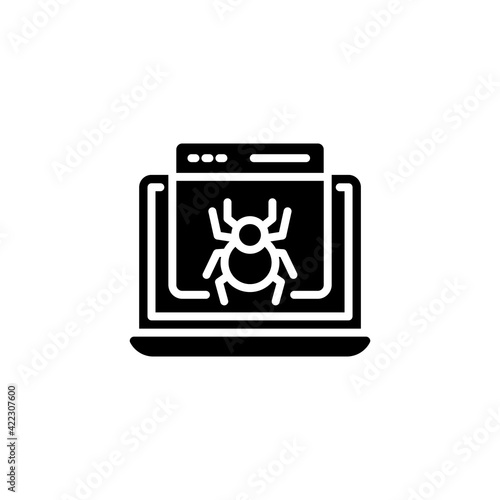Web Crawling icon in vector. Logotype
