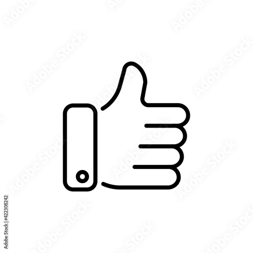 Reputation icon in vector. Logotype
