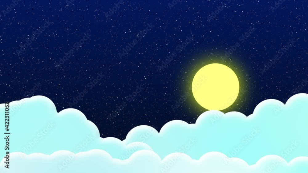星空のアニメーション 星空のアニメーション
