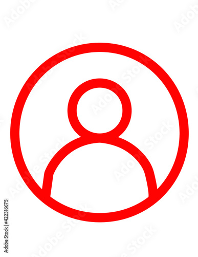 red user icon