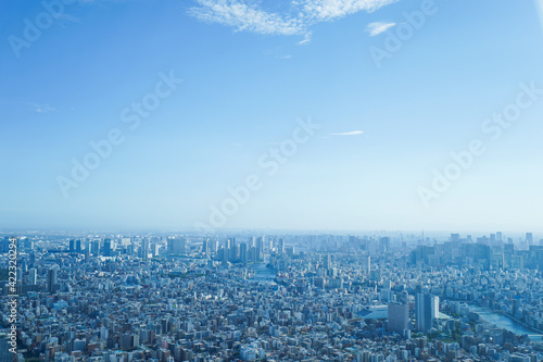 東京の風景・高層ビル群