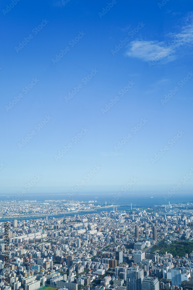 東京の風景・高層ビル群