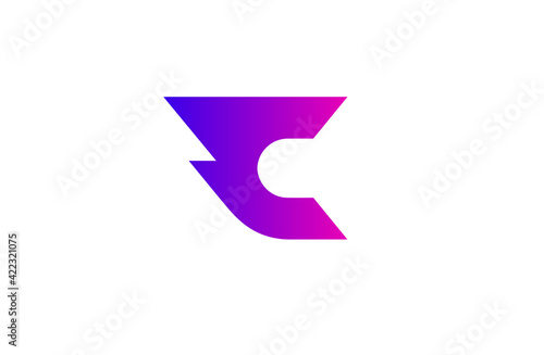 Free Download initial C logo design vector - GFXLoad