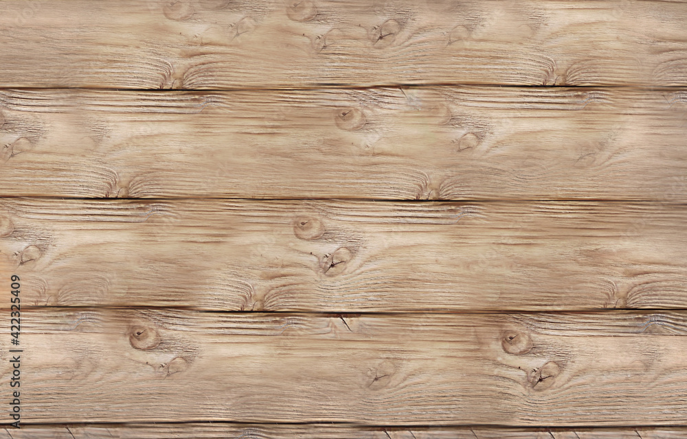 Fototapeta premium Old wooden background. Wooden table or floor for product display
