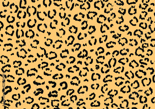 Leopard pattern. Animal seamless print.