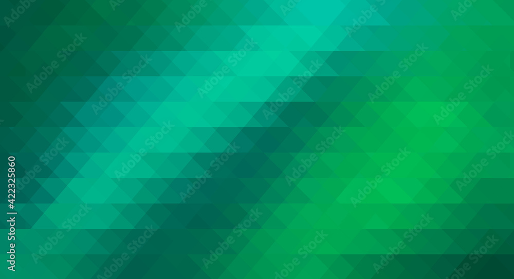 modern abstract colorful triangle background in gradient of green and teal color. bright green geometrical background for nature concept. modern abstract colorful triangle background in gradient of green and teal color. bright green geometrical background for nature concept.