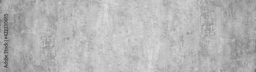 Panel kuchenny z motywem Gray grey white stone concrete texture background panorama banner long