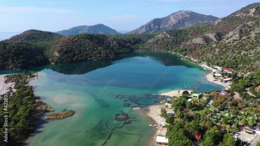 A fascinating view that has the unique nature of Oludeniz which is a county of Fethiye in Turkey. Because of its warm climate and fresh air, it has been an important destination to visit for tourists. A fascinating view that has the unique nature of Oludeniz which is a county of Fethiye in Turkey. Because of its warm climate and fresh air, it has been an important destination to visit for tourists.