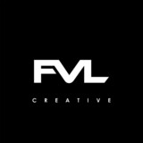 FVL Letter Initial Logo Design Template Vector Illustration