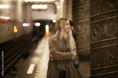 Girl in the subway