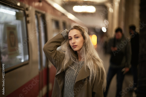 Girl in the subway
