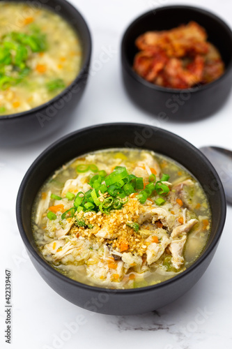 Korean Chicken and Vegetable Soup