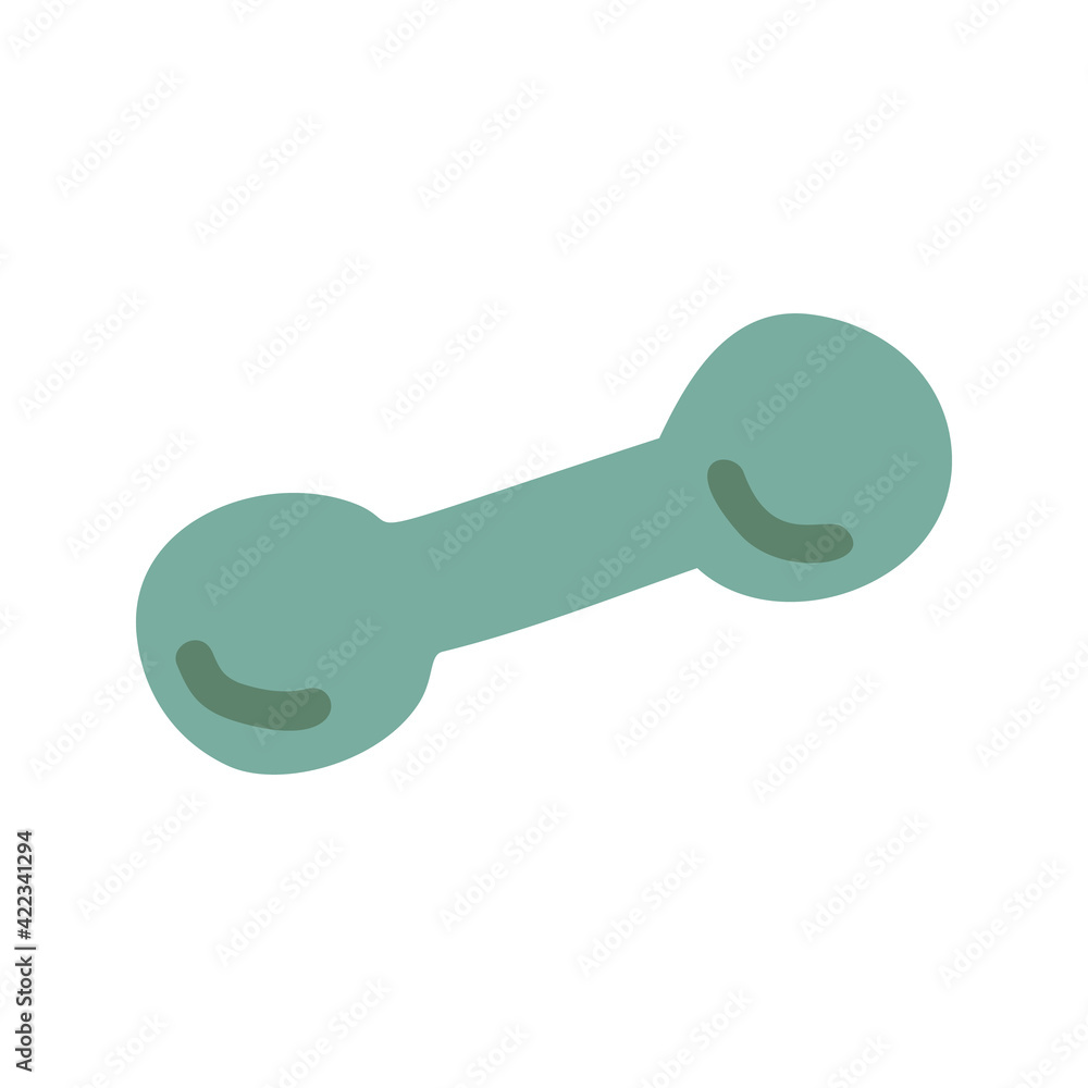 Single clipart dumbbell of sports equipment set. Cute vector hand drawn illustration. Training at home. Fitness clipart about healthy lifestyle. Sports in home. Isolated on white background. Single clipart dumbbell of sports equipment set. Cute vector hand drawn illustration. Training at home. Fitness clipart about healthy lifestyle. Sports in home. Isolated on white background.