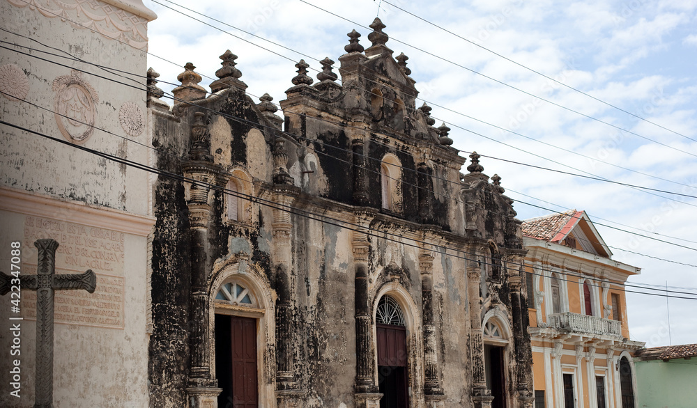 Old Building with patina in Nicaragua