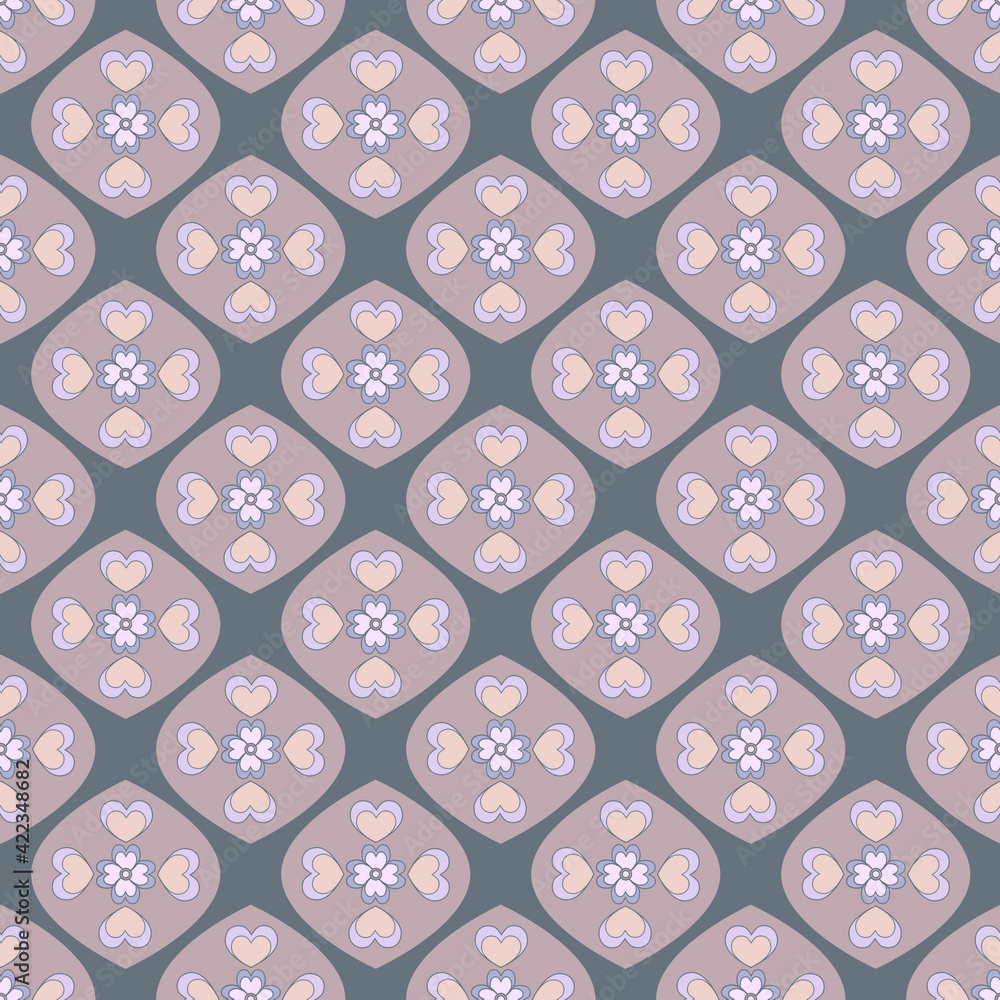 Boho abstract seamless pattern Boho abstract seamless pattern