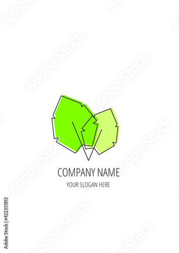 leaf company logo design
