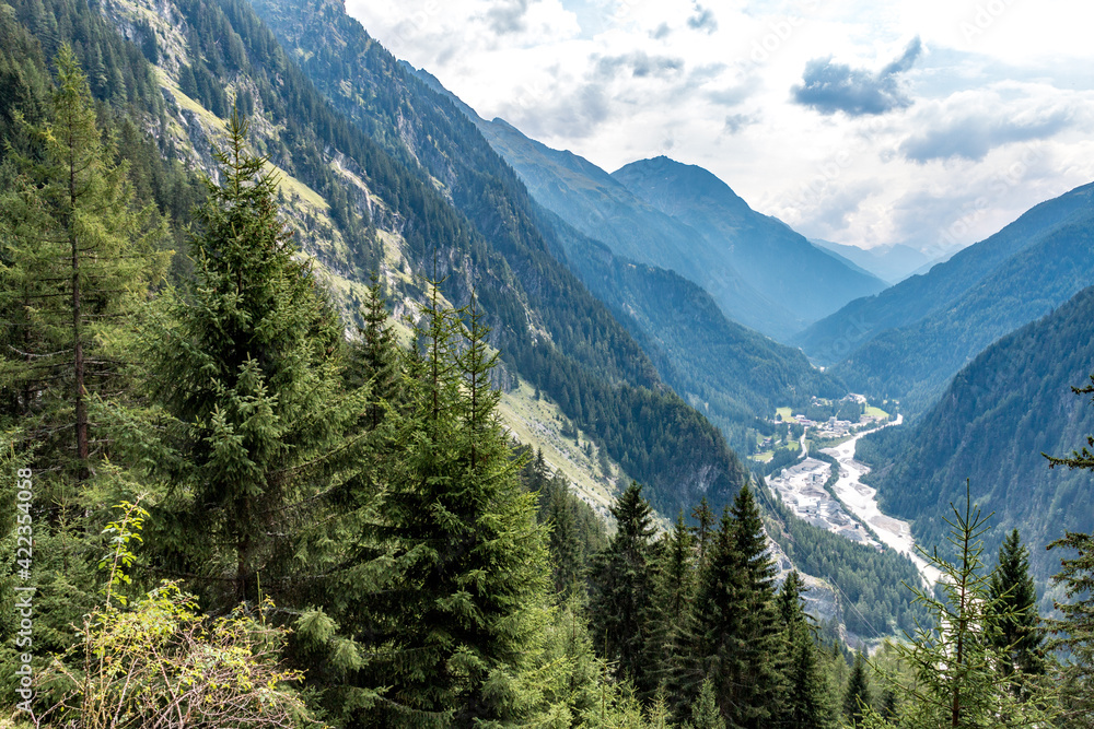 Fototapeta premium Alpen im Ötztal - Österreich