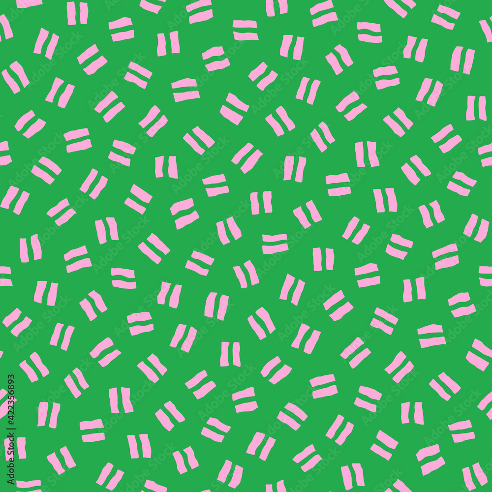 Vector seamless hand-drawn pattern. Abstract texture with brush strokes. Repeating artistic elements background design. Vector seamless hand-drawn pattern. Abstract texture with brush strokes. Repeating artistic elements background design.