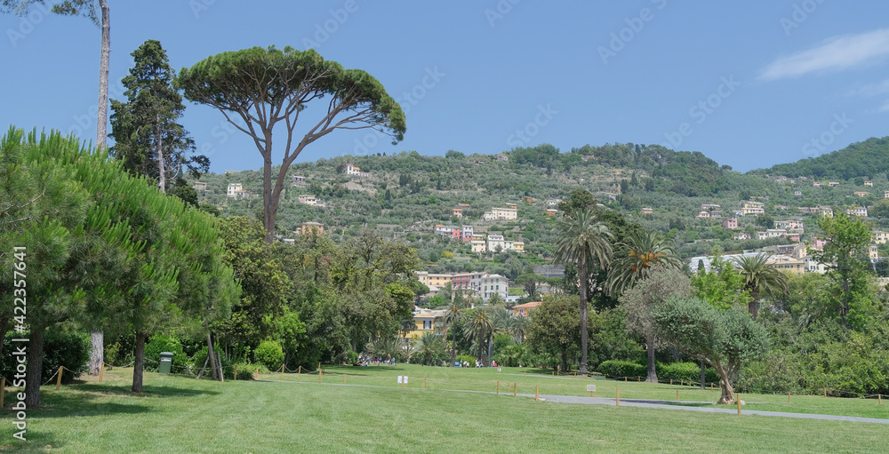 Naklejka premium I parchi di Nervi nel comune di Genova.