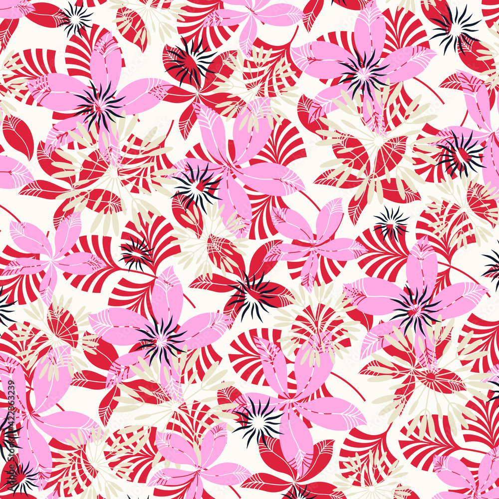 Vector illustration of a beautiful floral bouquet. Liberty style. fabric, covers, manufacturing, wallpapers, print, gift wrap. Vector illustration of a beautiful floral bouquet. Liberty style. fabric, covers, manufacturing, wallpapers, print, gift wrap.