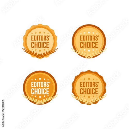 Editors' Choice Shopping Ribbon Label Set