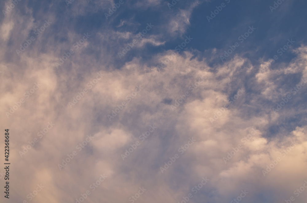 Fluffy Clouds in the Sky