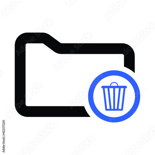 delete folder icon