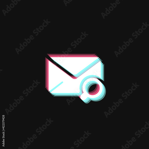 Search Email - 3D Effect