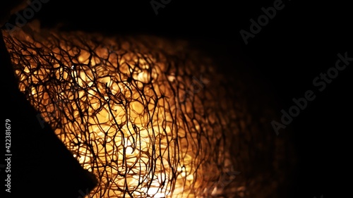 abstract image of art in dark background