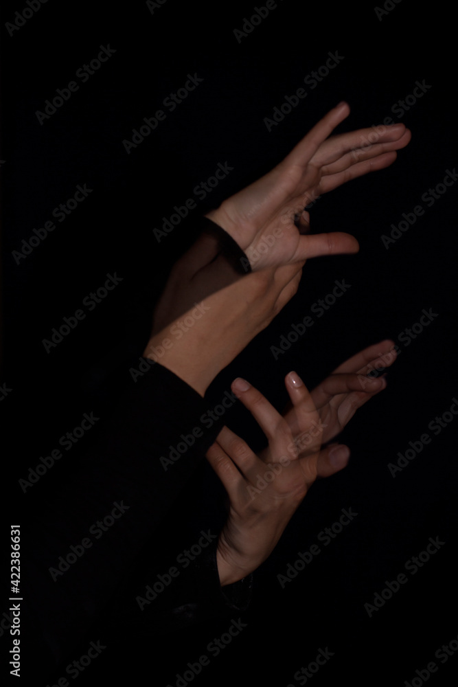 Fototapeta premium La voz del movimiento.