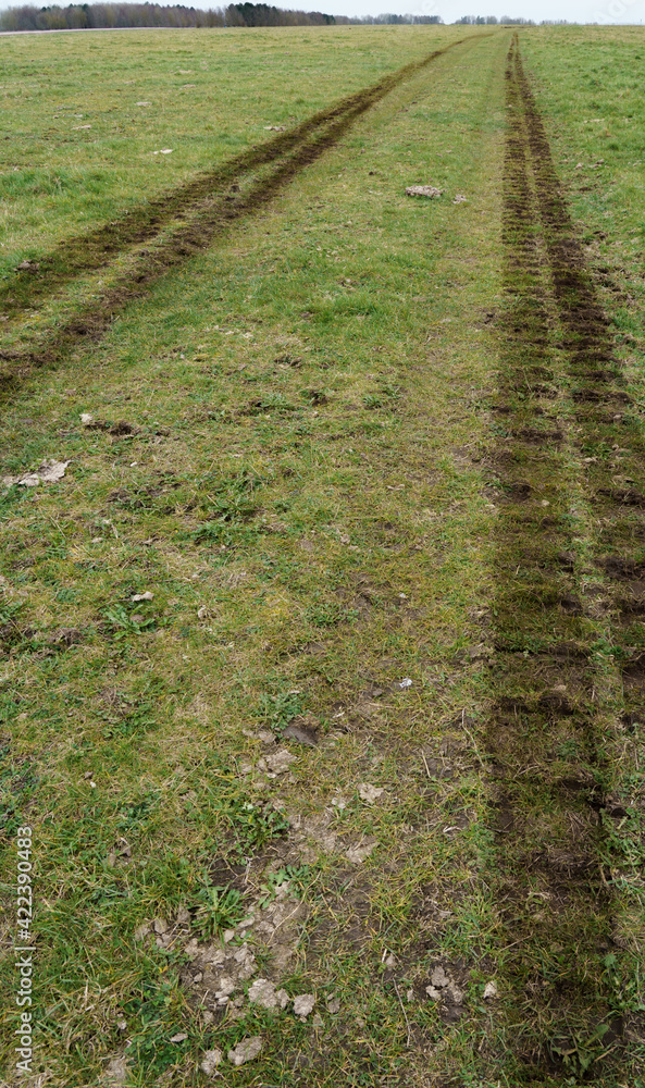 tank tracks operating in a demonstration of firepower on Salisbury Plain UK tank tracks operating in a demonstration of firepower on Salisbury Plain UK