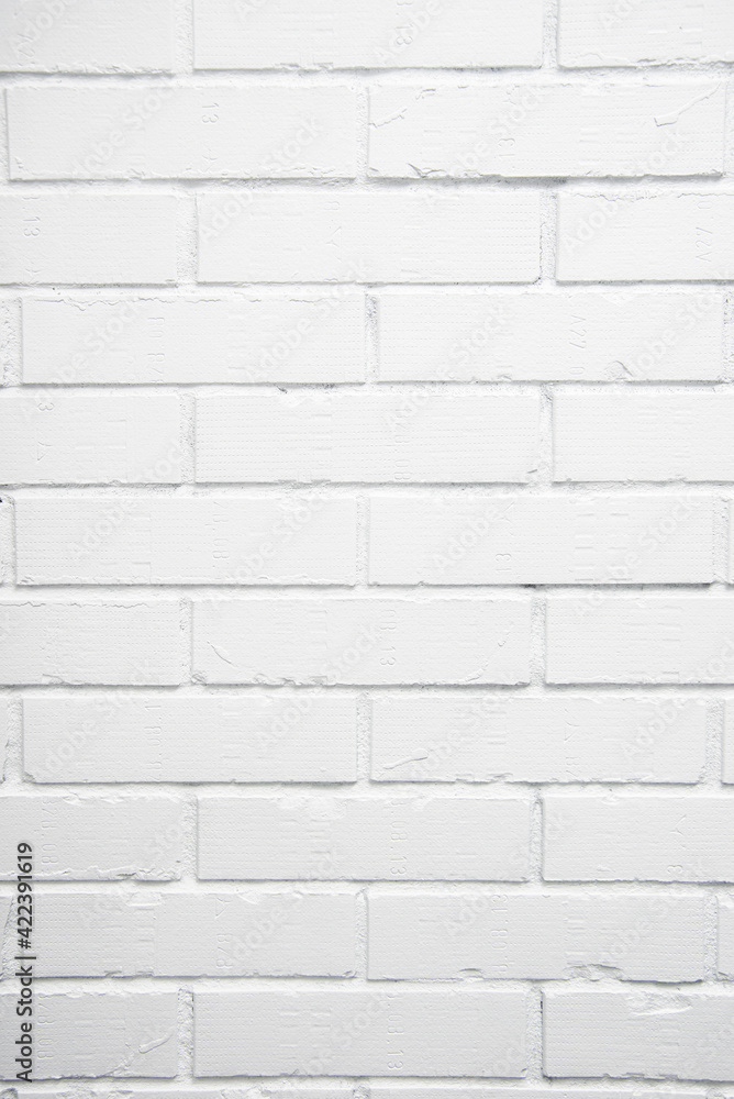 Old white brick wall background texture close up shot Old white brick wall background texture close up shot