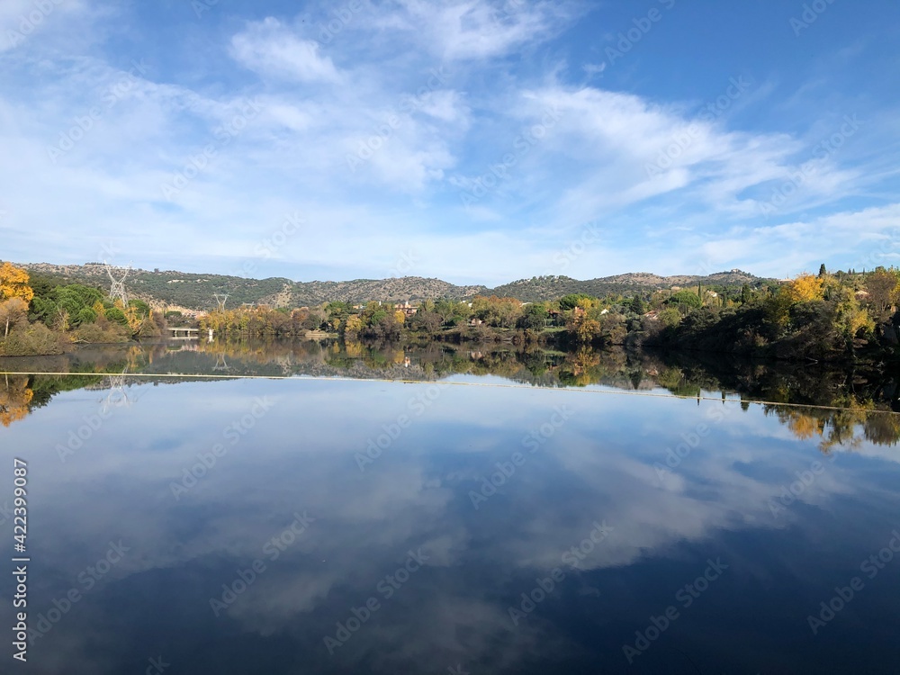 lake in autumn lake in autumn