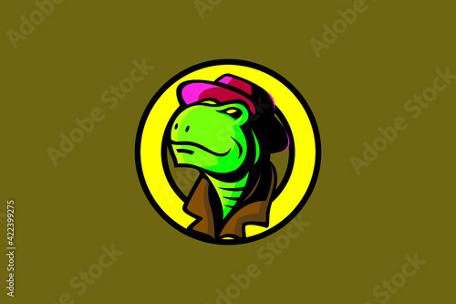 TURTLE HEAD MASCOT