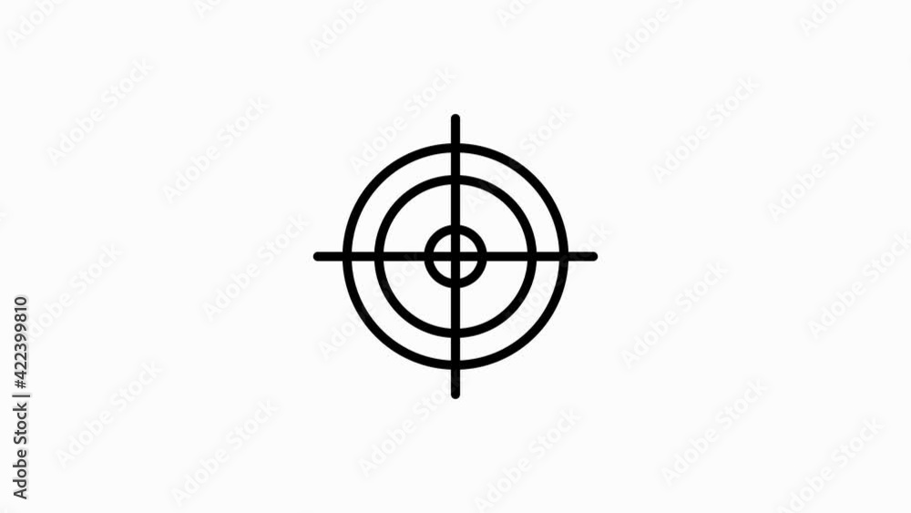 SPORT icon with line design isolated on white background. Motion graphic. SPORT icon with line design isolated on white background. Motion graphic.