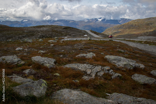 Norway. Rocky valley on a mountain pass © Alexander