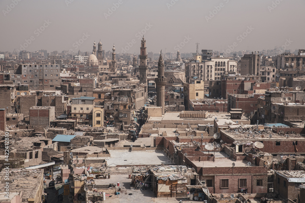 Smog above Cairo Egypt Smog above Cairo Egypt