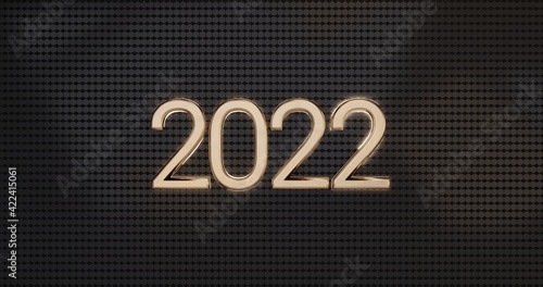 2022 golden glossy symbolic...