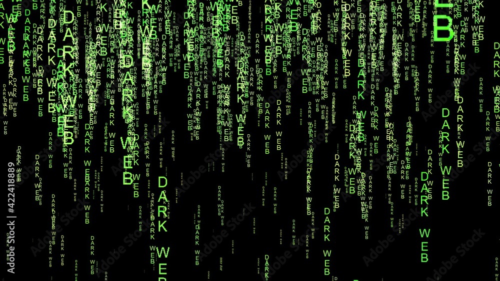 Dark web code on the internet Dark web code on the internet