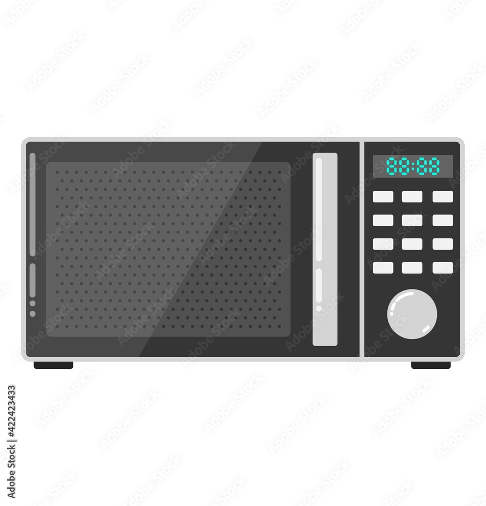 Modern microwave iconv flat modern microwave vector Modern microwave iconv flat modern microwave vector