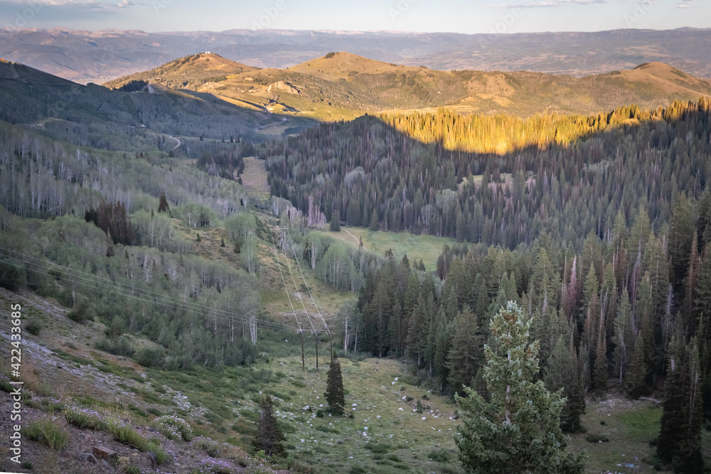 landscape in the mountains