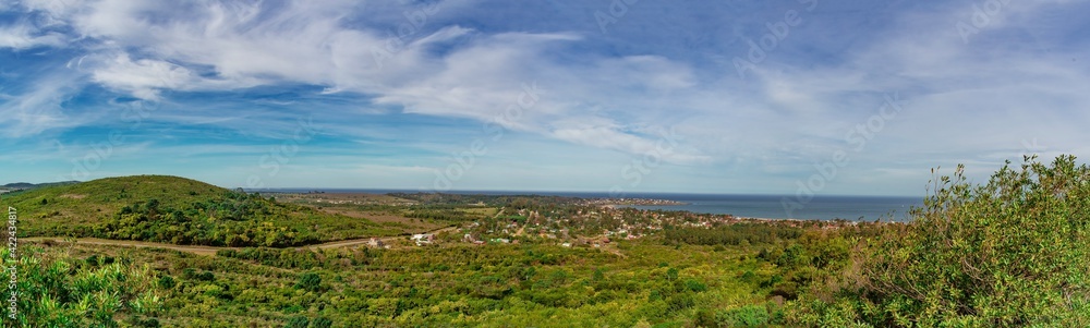 Panorámica de Punta Colorada. Maldonado, Uruguay