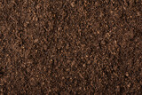 Peat moss soil texture background