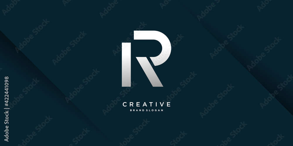 Letter logo with initial R, with modern bold concept Premium Vector part 6 Letter logo with initial R, with modern bold concept Premium Vector part 6