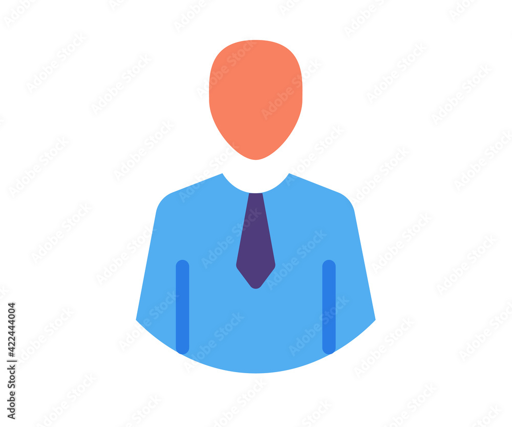 man user profile single isolated icon with flat style man user profile single isolated icon with flat style