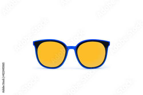Sunglasses isolated on white background - clipping path