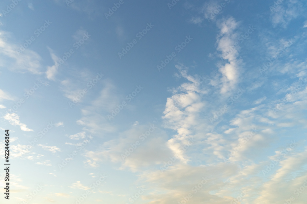 Beautiful clouds and blue sky. Soft sky with soft clouds background. Beautiful clouds and blue sky. Soft sky with soft clouds background.