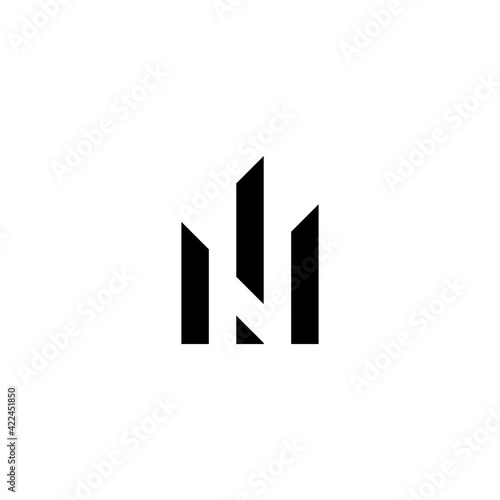 Logo design of N for construction, home, real estate, building, property Free Download Logo design of N for construction, home, real estate, building, property - GFXLoad