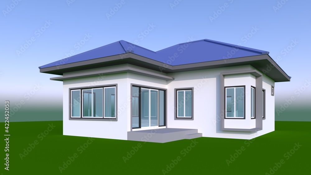 3D home perspective 3D home perspective
